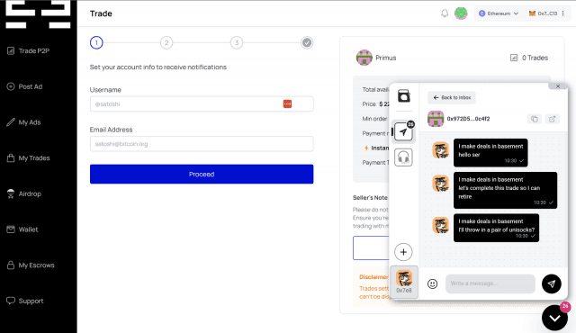 User Empowerment: Taking Control of Your Data in Blockchain Based Chat Apps